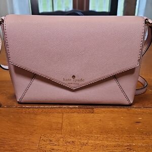 kate spade Dusty Pink Crossbody Envelope Shoulder Bag